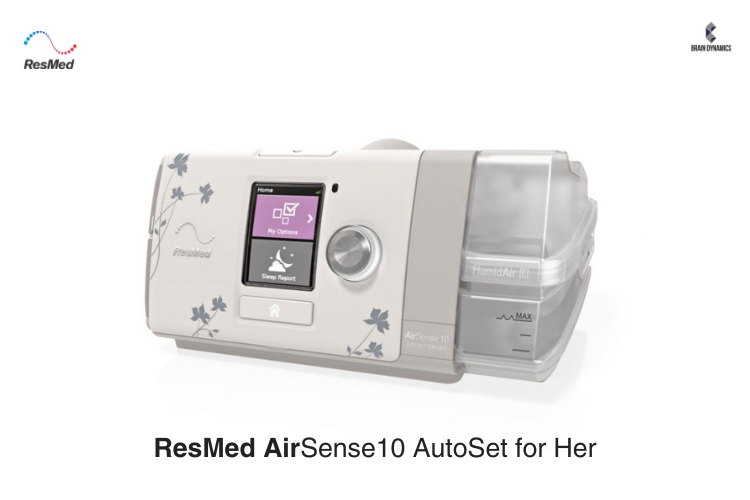 เครื่องอัดอากาศแรงดันบวก หรือ CPAP ResMed AirSense 10 AutoSet for Her