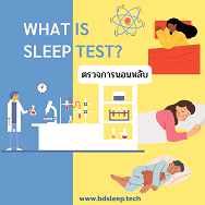 ตรวจการนอนหลับ (Sleep Test) คืออะไร
